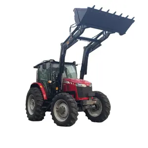 Tractor de segunda mano massey Ferguson Xtra1204 120hp, máquina agrícola 4x4wd, MF185 MF290 MF385