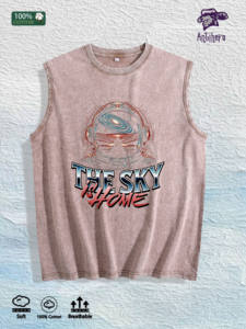 Débardeur Antihero Sky Is Home Astronaut 100% coton US Warehouse 7 couleurs - Product Image 3