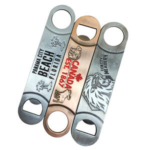 Ouvre-bouteille à lame de barre personnalisée en bronze argenté doré robuste de <span class=keywords><strong>7</strong></span> po - Product Image 4