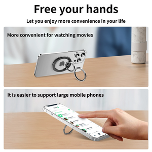 Оптовая скидка: Магнитные держатели для телефона с вращением на 360° и складной подставкой-кольцом на 180° для бизнеса - Product Image 4