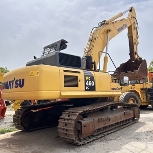 Excavadora usada original Komatsu PC460LC PC450 Excavadora hidráulica sobre orugas en buen estado a bajo precio a la venta - Product Image 6