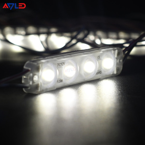 Module LED flexible pour extérieur homologué UL, 12V, garantie 5 ans, CE, 1,44W, 4 puces 2835, injection de pixels, IP65, module LED pour signalétique - Product Image 1