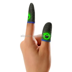 pin in fibra di carbonio di barretta Suppliers-Per pubg mobile controller di gioco sweatproof traspirante android gioco finger maniche per fortnite