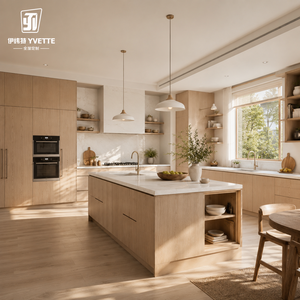 Muebles <span class=keywords><strong>de</strong></span> Cocina Personalizados <span class=keywords><strong>de</strong></span> Alto Brillo, Montaje <span class=keywords><strong>de</strong></span> Gabinetes <span class=keywords><strong>de</strong></span> Pared, Instalación Completa <span class=keywords><strong>de</strong></span> Cocina para Decoración <span class=keywords><strong>de</strong></span> Apartamentos - Product Image 1