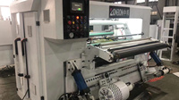 Machine de découpe et de rembobinage multifonctionnelle rouleau à rouleau pour papier d'étiquettes et film plastique
