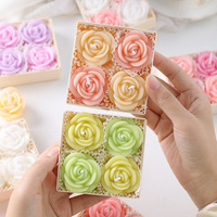 Grenzüberschreitende handgemachte Aromatherapie-Kerze zum Valentinstag, romantisches DIY-Geschenk im Souvenir-Stil, Sojabohnenmischung in Form einer führenden Figur