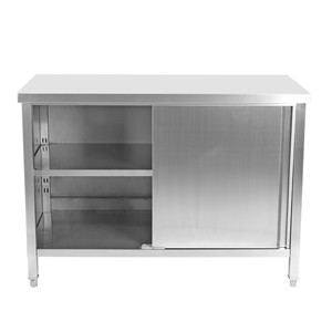 Banc de travail en acier inoxydable commercial robuste avec équipement de cuisine commerciale pour restaurant, hôtel, cuisine, maison - Product Image 1