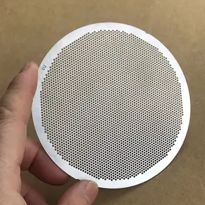 Stainless Steel Photo Chemically Micro Etched Metal Mesh Screens Etching Filter Disc And Plate