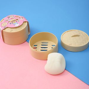 Slow <b>Rebound</b> Steamed Bun Fidget Toy 5.5cm TPE Material Squeezeable Stress Relief Toy For Youth Unisex - Product Image 4