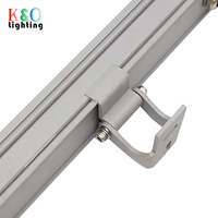 Lampe murale étanche 36W DMX RGB LED pour éclairage extérieur réglable pour projets hôteliers Décorations de Noël IP65