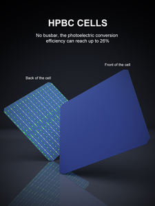 Panneaux solaires flexibles HPBC à haute efficacité 100W 200W 300W <span class=keywords><strong>375W</strong></span> panneaux solaires pour balcon système d'alimentation caravane Yacht - Product Image 2