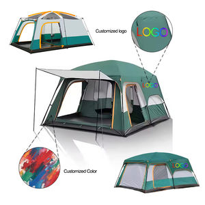 Carpa Oxford Espaciosa de Dos Habitaciones para Campamentos Familiares y Salidas en Grupo, Doble Capa para las Cuatro Estaciones, Impermeabilización de 1000-1500 mm, Práctica - Product Image 1