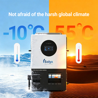 Invertisseur de stockage d'énergie domestique UL1741 12KW à phase divisée, 6 unités en parallèle, 200A, avec circuit de bypass large, pour usage résidentiel et agricole