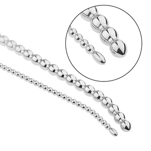 Bâton urétral incurvé en acier inoxydable pour hommes, bâton d'insertion œil de cheval, dilatateur urétral, pour dilatation urétrale, gay - Product Image 3