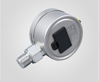 Manomètre numérique intelligent haute précision multi-unités (bar, PSI, MPa) avec écran LCD pour la mesure de la pression hydraulique et de gaz