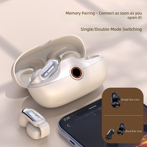 <span class=keywords><strong>Auriculares</strong></span> de Clip para Oreja DX09 con Conducción Ósea y Cancelación de Ruido, Modelo Privado 2025, Diseño en Forma de G, Cómodos - Product Image 3