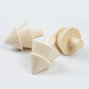 Figurine d'arbre de Noël en bois naturel, jouet en bois à double couche pour enfants, ornement de décoration pour la maison - Product Image 2