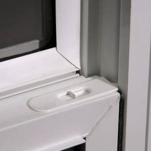 หน้าต่างบานเลื่อนเดี่ยวหรือแขวนคู่หน้าต่างบานเลื่อนแนวตั้งทำจากพีวีซี <span class=keywords><strong>upvc</strong></span> สไตล์ USA - Product Image 5