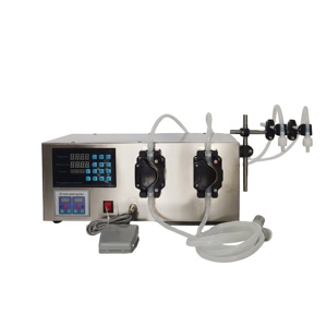 Machine de remplissage quantitative pour huile, vin blanc, boissons, huiles essentielles, détergent à lessive, eau et autres liquides en verre – Petite machine de remplissage de liquides - Product Image 5
