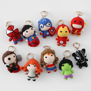 Productos de lana de estilo japonés, colgantes de la serie <span class=keywords><strong>Marvel</strong></span> Xiaowei hechos a mano con hilo de copo de nieve, para hombre - Product Image 2