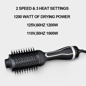 Professionnel chaud en céramique 3 en 1 une étape coup sèche-<span class=keywords><strong>cheveux</strong></span> lisseur et Styler volumateur rotatif électrique <span class=keywords><strong>brosse</strong></span> à Air chaud - Product Image 3
