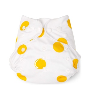 Couche ajustée en coton biologique pour bébé non blanchie Botton naturel pour nouveau-né Couche en tissu <span class=keywords><strong>Bambo</strong></span> Couche en tissu PUL Couche en tissu à poche pour bébé - Product Image 1