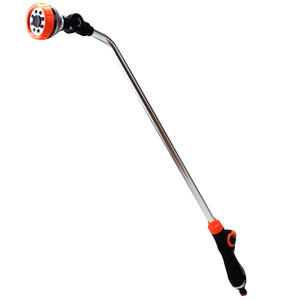 Boquilla de riego de mango largo de 200-300 mm con ángulo ajustable para riego de jardín y césped - Product Image 5