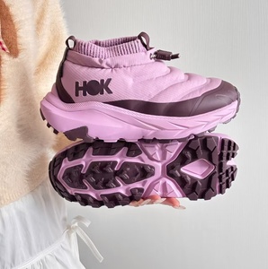 Bottes d'hiver HOKAS pour hommes et femmes, imperméables, chaudes, isolées, semelle en fibre de carbone, chaussures de randonnée en neige pour l'extérieur - Product Image 3