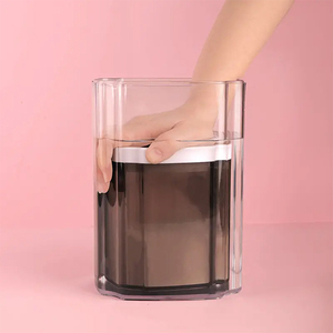 Recipientes Transparentes Marrones <span class=keywords><strong>a</strong></span> Prueba <span class=keywords><strong>de</strong></span> Agua para Almacenamiento en el Refrigerador, Recipientes para Almacenamiento <span class=keywords><strong>de</strong></span> Arroz y Granos - Product Image 6