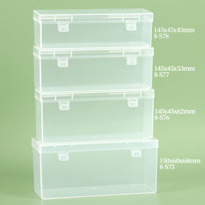 YUZMEI Wholesale Empty Plastic Organizer Boxes Syringe Case Transparent Nail Art Tool Storage Case <strong>Small</strong> Item Storage <strong>Containers</strong> - Product Image 3