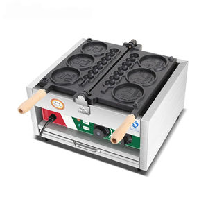 เครื่องทำวาฟเฟิลอเนกประสงค์ขายดี รูปทรง<span class=keywords><strong>กล้วย</strong></span>และไข่ยิ้ม พร้อมระบบควบคุมอุณหภูมิแม่นยำ - Product Image 3