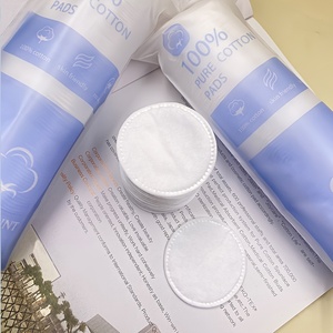 Disques de coton biodégradables 3 couches en coton biologique, écologiques, pour le visage, les lèvres, le vernis à ongles et le démaquillage, emballage scellé, vente en gros - Product Image 3