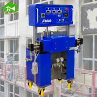 Machine d'injection de mousse de polyuréthane pneumatique Reanin K3000, 11 kg/min, certifiée CE, machine de pulvérisation PU pour l'isolation des toits et des murs