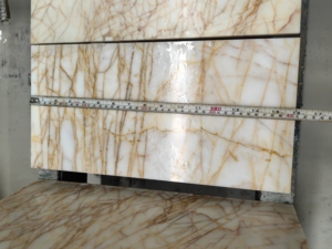 Mármol Dorado Pulido de Lujo GOLDTOP, Piedra con Vetas Doradas Griegas para Pisos de Vestíbulos de Lujo y Paredes Decorativas - Product Image 2