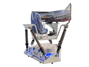 Divertissement en réalité virtuelle Simulateur VR Jeu de course à trois écrans à six axes - Product Image 2