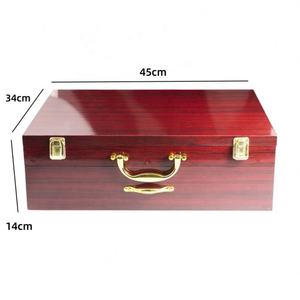 Juego de Cubiertos de acero inoxidable 304 de 72 piezas para <span class=keywords><strong>12</strong></span> <span class=keywords><strong>personas</strong></span> cubiertos chapados en oro con caja de madera para boda - Product Image 4