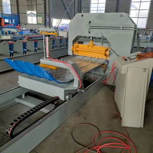 Forma personalizzata del pannello del tetto arco curvo delle mattonelle di piegatura del pannello del tetto in metallo k campan arco tetto rotola che forma macchina da costruzione - Product Image 4