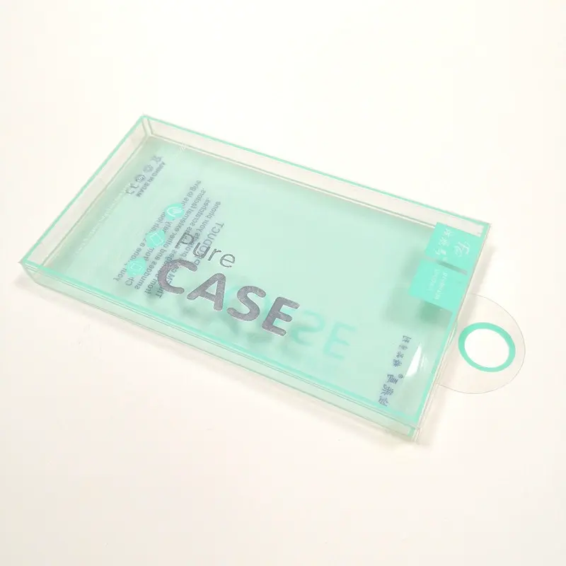 Impressão de luxo caixa de plástico transparente personalizada embalagem de PVC PET PP transparente de alta qualidade para caixas de plástico de cosméticos