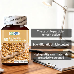 Capsule molle de lécithine de soja de qualité alimentaire OEM pour la santé Capsule molle de supplément halal de lécithine de soja - Product Image 6