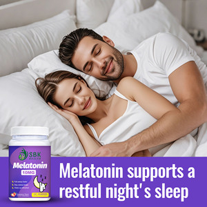 Custom Melatonin Gummies with Sodium Dietary <b>Supplement</b> Improve Sleep Quality Promote Relaxation Gummy Candy - Product Image 4