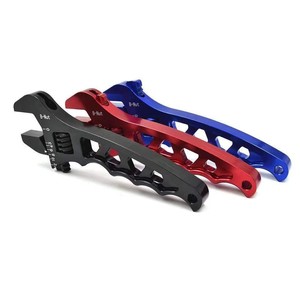 Llave Inglesa Ajustable de Aluminio AN3-AN12, Grado Industrial, Roja, Azul, Negra, con Mordaza Dentada - Product Image 5