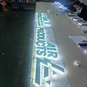 Enseigne commerciale en acrylique, enseigne LED pour magasin, enseigne 3D pour devanture de magasin, enseigne LED personnalisée, étanche et illuminée, sortie d'usine - Product Image 6