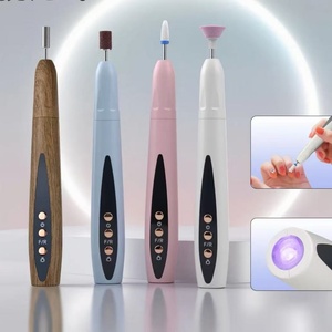 Pulidora y Removedora de Esmalte de Uñas Eléctrica Portátil de Plástico, Herramienta de Manicura, Taladro Eléctrico para Uñas - Product Image 1
