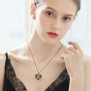 Logo personalizzato Pop Large Crystal Pretty Women Bulk collana cuore - Product Image 6