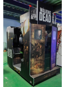 Simulador <span class=keywords><strong>de</strong></span> Disparos <span class=keywords><strong>Walking</strong></span> <span class=keywords><strong>Dead</strong></span> Operado con Monedas para Dos Jugadores, Videojuego Arcade <span class=keywords><strong>de</strong></span> Plástico para Parques <span class=keywords><strong>de</strong></span> Atracciones - Product Image 1