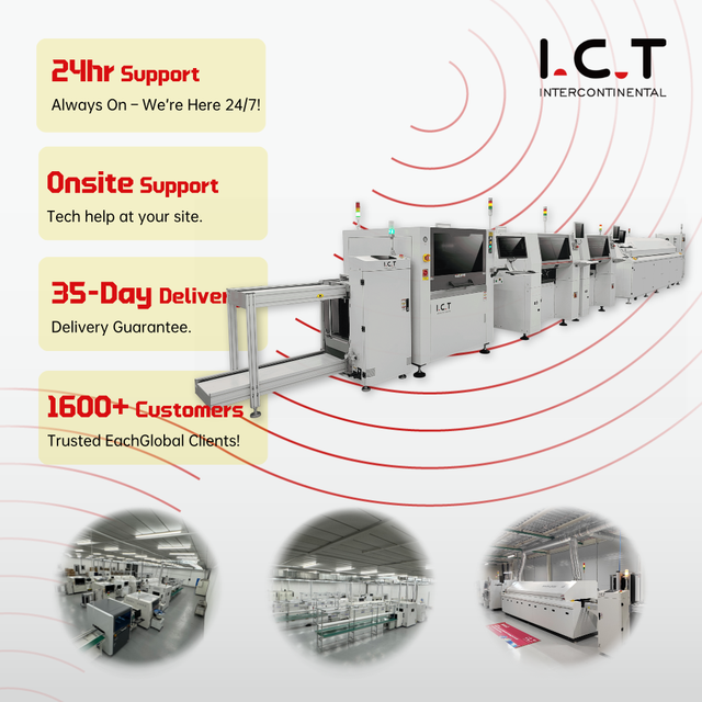 Factory Price Fully Automatic Solar Panels Manufacturing Line SMT Machines PCB Assembly Line in China