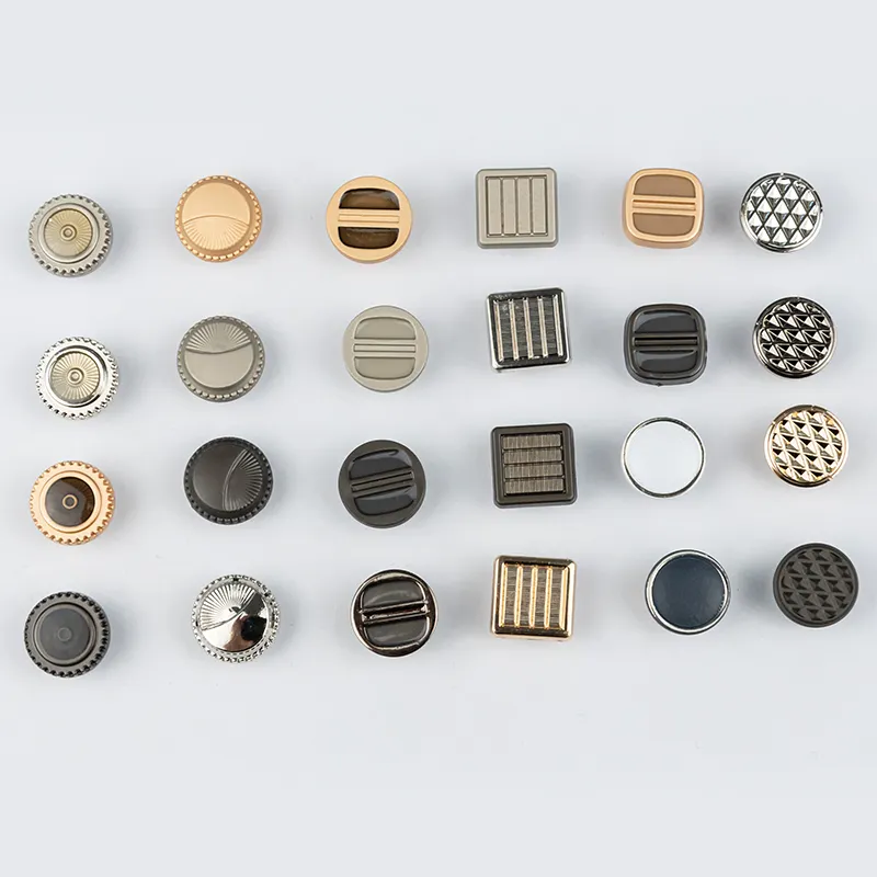 Kunshuo botões personalizados de liga de zinco, logotipo personalizado, 12mm, de metal, botão de pressão