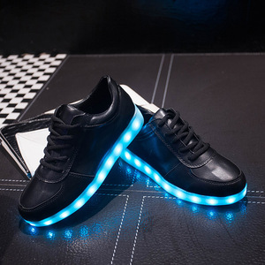 Zapatillas Deportivas con Luces LED y Cargador USB, Transpirables, con Aumento de Altura, para Niños y Niñas, Zapatos de Marca para Mujer de Lujo - Product Image 3