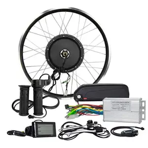Ebike kit de conversão elétrico para bicicleta, conjunto de motor de bicicleta, 48v, 1000w