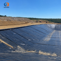 Geomembrana de HDPE Anticorrosiva Impermeable de 1 mm, Geomembrana de HDPE Lisa, Geosintética, Geomembrana de HDPE Lisa
